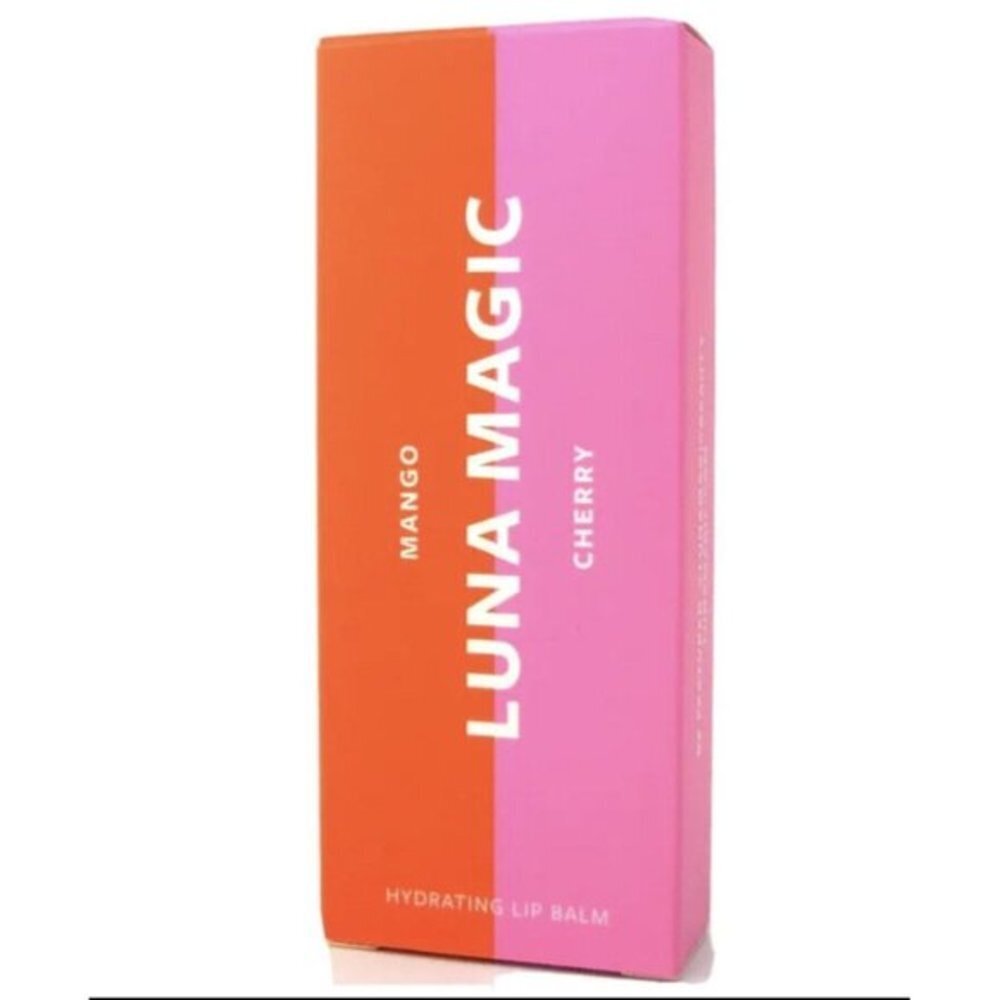 Luna Magic New Hydrating Lip Balm Duo - Mango & Cherry